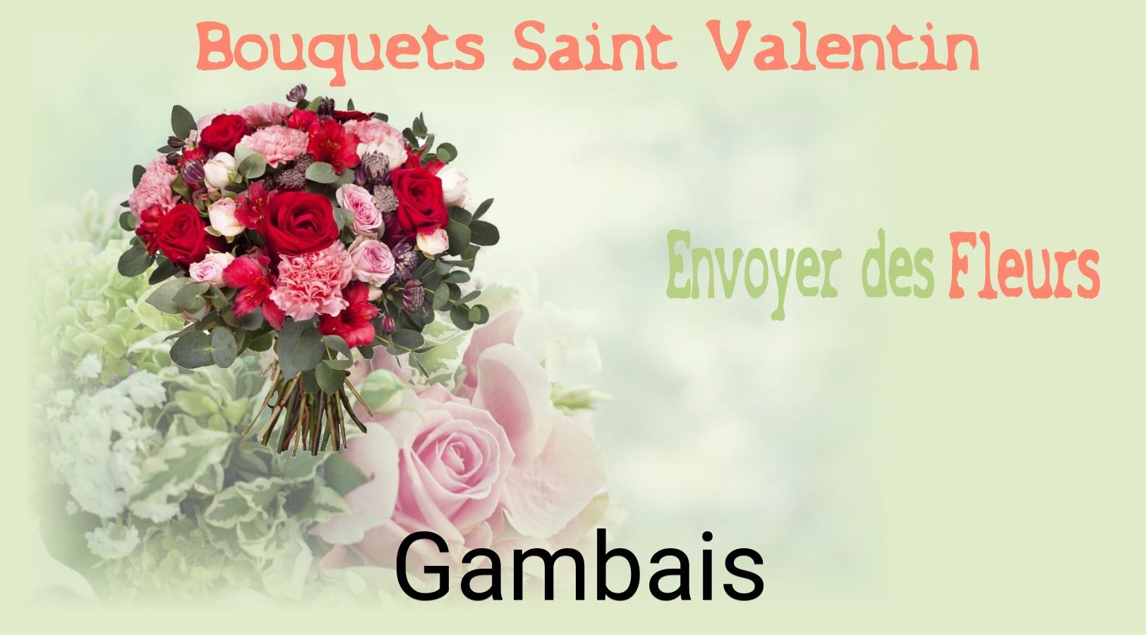 Roses de Saint-Valentin livrées à Gambais